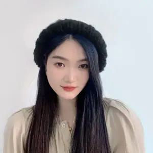 [하프클럽/]헤이슨 니트 비니 화이트 겨울모자 겨울비니 패션비니