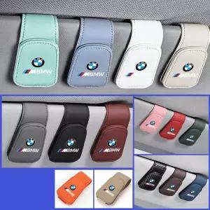 자동차 선바이저 안경걸이 가죽 보관 홀더 클립 BMW X3 X5 M5 M3 E46 E90 E60 F0 E39 F30 E36 G30 E87