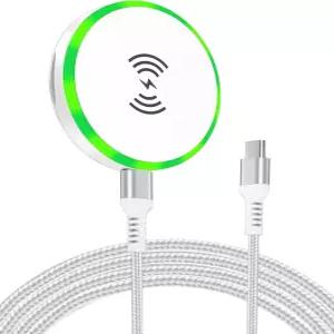 안드로이드용 Magsafe 무선 충전기 삼성 고속 충전 패드 갤럭시 S26/S25 울트라/S24 FE/S23/S22/Z 플립