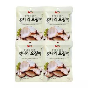 정화 왕다리 오징어 27g x 4 건어물 간식 맥주 술 안주