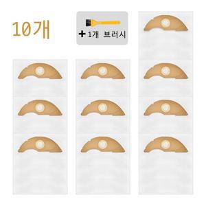 11개 세트: 카처 NT 22/1 AP/AP TE L용 진공 청소기 필터 백 (교체용 2.889-217.0)