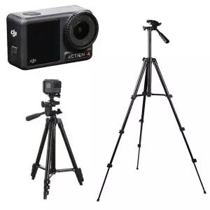 [하프클럽/]DJI 오즈모 액션 4 호환 액션캠 카메라 핸드폰 겸용 촬영 거치대