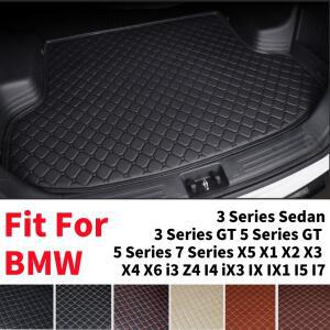 BMW 3 5 시리즈 GT X1 X2 X3 X4 X5 X6 i3 Z4 I4 IX I5 I7 차량용 트렁크 매트, 뒷좌석 카고 라이너 액세서