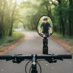 [하프클럽/]자전거 사이드미러 핸들바 후방 안전거울 MTB 로드바이크 백미러