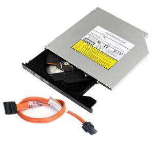 TECHMAGNET 내부 7MM 슬림 SATA 8X DVDRW CD DVD RW ROM 버너 라이터 DISC 노트북 슈퍼 멀티 PC MAC 트레이 로딩 드라이브 장치 DELL LENOVO ASUS ACER 갱신 호환됨