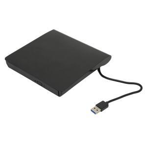 외장 DVD 드라이브 인클로저 슬림 고속 USB3 SATA 12 7MM 인클로저 광학 디스크 노트북 데스크탑용 없음