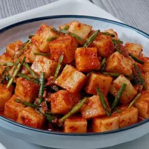 명동 칼국수 국내산 마늘 깍두기 1kg 2kg 3kg