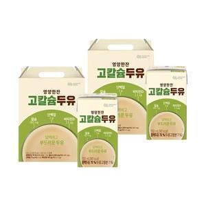 대상웰라이프 영양 한잔 고칼슘 두유 150ml, 24입, 2개