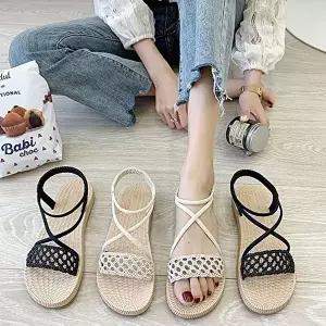 [기타브랜드]0518 여성샌들 여름샌들 스트랩 플랫