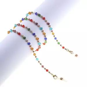 칼라 크리스탈 마스크걸이 목걸이 안경줄 마스크끈 악세사리 진주목걸이 (W71DCD4)