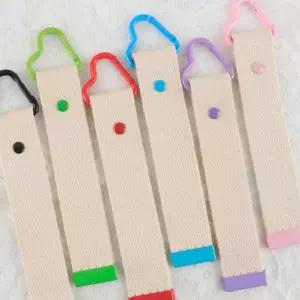 [하프클럽/]카라비너 하트 스트랩 키링 스트랩키링 키링와펜