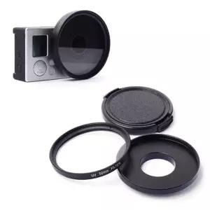 고프로 4 3 액션캠 호환 UV 렌즈 52mm 보호 필터 커버