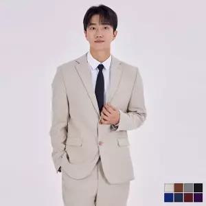 [하프클럽/]TBZ 남자 심플 면접정장 세트(자켓 바지) 교복 학생복