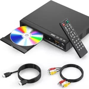 HDMI가 포함된 TV용 DVD 플레이어 모든 지역 및 형식 재생 가정용 CD 1080P 비디오/CD/DVD/VCD/JPEG/USB
