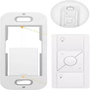 Lutron Caseta Pico 리모컨용 SplashNcolor 벽판 브래킷 1팩 - 스마트 스위치용 심리스 원격 스냅인 설치