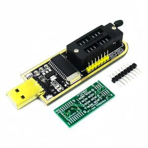 CH341A 프로그래머 어댑터 + SOP8 클립 케이블이 있는 1.8V EEPROM 플래시 BIOS USB ZIF