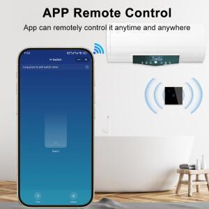 Tuya 40A 스마트 온수기 보일러 스위치 WiFi 에어컨 컨트롤러 APP 원격 타이밍은 Alexa Alice Google 홈과