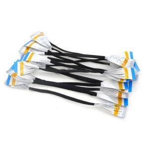 2피스 FPC FFC 유연한 플랫 케이블 AWM 20624 80C 60V VW-1 A/B  0.5mm 100/150/200/250mm 22P/24/26/30/34