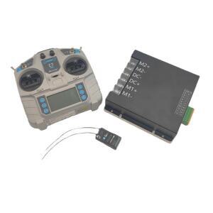 12V 24V 48V 브러시드 전동 스마트 듀얼 컨트롤러 PWM RC 제어 잔디 깎이용