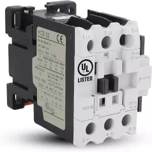 UL에 등재된 3극 AC 접점 ？ 30Amp 120V 코일 정상 개방 IEC 600/690V DIN 레일 마운트 Aux 1NO/1NC