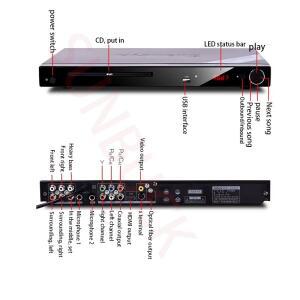 썬벅 DVP-5000 DVD 플레이어 5.1 서라운드 사운드 VCD EVD 고화질 오디오