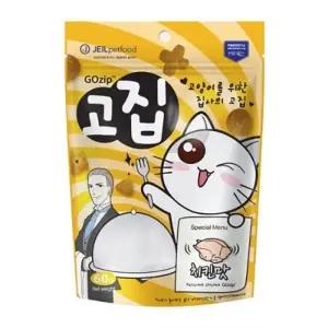 냥냥 고양이 야옹이 치킨 맛 간식 60gx12개 묶음 수제간식 (W8FB428)
