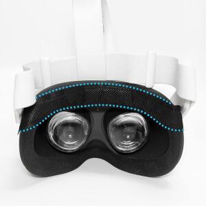 VR 헤드셋 스웨트 라이너 - 가상 현실 및 오큘러스 고글용 일회용 6팩