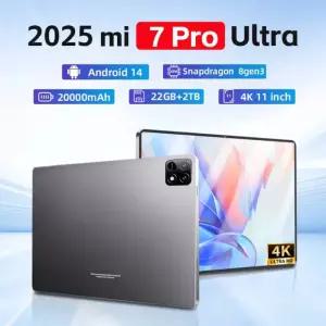 게임용태블릿 2025 글로벌 휴대용 태블릿 안드로이드 14 스냅드래곤 8 Gen3 11인치 라이트 스크린 패드 7