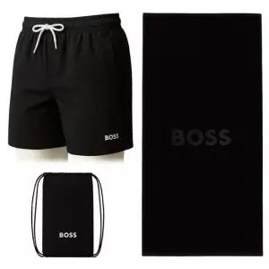BOSS 휴고보스 남성 수영복 보드숏 팬츠 비치타월 세트