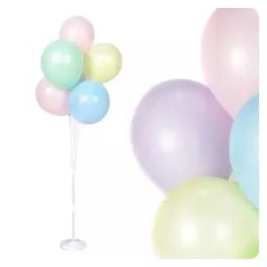 PW 풍선꽂이장식컵스틱세트130cm(매트파스텔혼합) 풍선 모자 테이블용품 (WAEACCA)