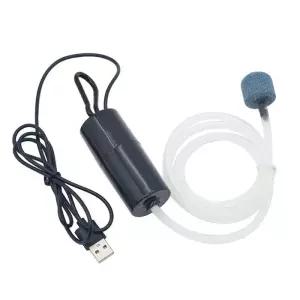 휴대용기포기 낚시 기포 발생기 수족관 산소 공기 펌프 어항 USB 무소음 에어 컴프레서 에어레이터 휴대용