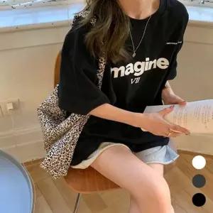 여자기본반팔티 로마숫자 빅사이즈반팔티 오버핏티셔츠 기능성티셔츠 여자반팔티