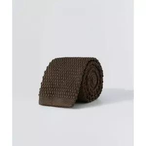 매장정품 EZIO Daily Poly Knit Tie_Choco Brown