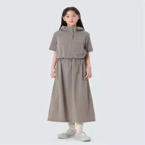 스노우피크 어패럴 S26MWROP63VY 셔츠원피스 여성원피스 루트 아노락 원피스 S2663 Vintage Gray 6158365