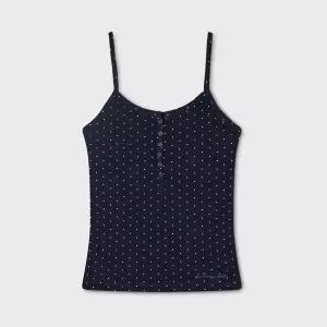 [후아유](센텀시티점)Dot Pattern Henley Sleeveless WHRNG3791F