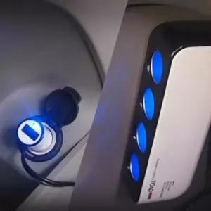 토드 USB 4구 소켓 시거잭멀티 자동차멀티소켓 차량USB충전 시거잭USB