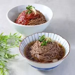 메밀소바 비빔소바 반반세트 6인분 (150g x 6팩)