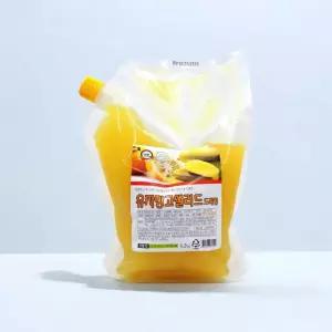 샐러드소스 참깨드레싱 시저드레싱 샐러드 베르 유자망고드레싱 1.2kg