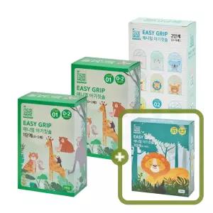 네이쳐러브메레 이지그립 애니멀 아기칫솔 1단계 7개+7개+2단계 7개 [GIFT] 아기칫솔 3단계 7개, 총 28개