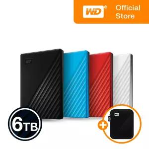 [WD공식/파우치] WD NEW My Passport 외장하드 6TB
