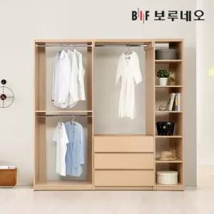 [착불]보루네오 리타 시스템행거 드레스룸 2000 I세트