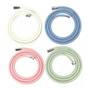 국산 PVC 샤워호스 1.5M 2M 욕실 샤워기 호스 꼬임방지 물때방지