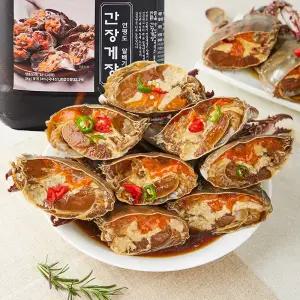 100% 국내산 연평도 알배기 암꽃게장 간장게장 2kg