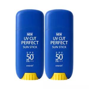 에네스티 UV컷 퍼펙트 선스틱 23gx2개 자외선차단 SPF50 순한 저자극 썬블록
