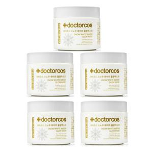 닥터코스 스노우 화이트 물광마스크 110ml 5개 수분크림 수면팩 크림팩
