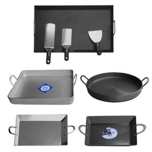 무쇠 사각 철판 본철 닭갈비판 닭갈비팬 순대 떡볶이 전판 볶음팬 부침개 그리들 구이판 업소용 불판