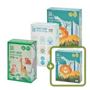 네이쳐러브메레 이지그립 애니멀 아기칫솔 1단계 7개+2단계 7개+3단계 7개 [GIFT] 아기칫솔 3단계 7개, 총 28개
