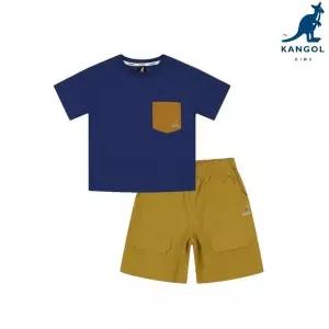 갤러리아 쿨맥스 포켓 티셔츠 세트 SB 0228 블루(ASBCRT02280BU_PT02280YE)