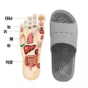지압슬리퍼 사무실 실내화 슬리퍼 층간소음 부모님 중장년 여성