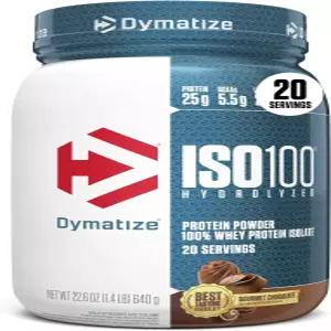 다이마타이즈 ISO100 유청 단백질 분말 분리주 고메 초콜릿 25g 20인분 BCAA 5.5g 120칼로리 미만 텐 프리